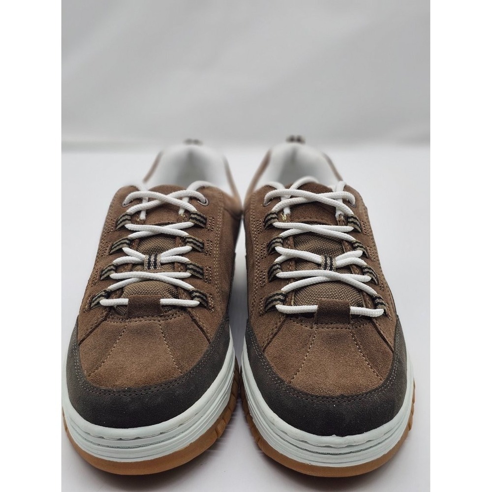 Eastside Mens Size 12 Suede Sneaker, Mens Size 12  Two Tone Lower Non Marking